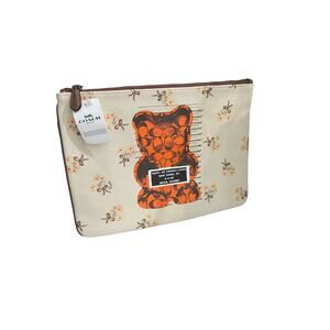 Coach Vandal Gummy Bear Pouch New